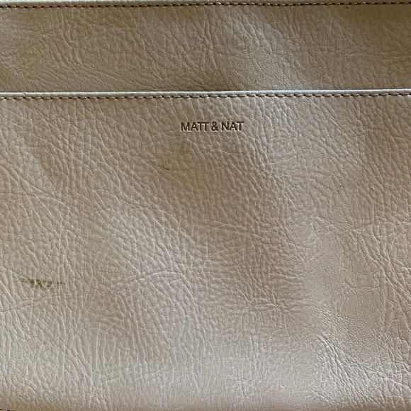 Beige Leather Purse - Picture 4 of 5